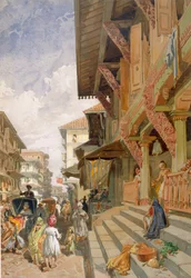 Rue à Bombay, de 